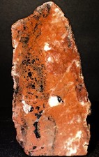 348g Pilot Knob Rhyolitic Jasper Magnetic Iron MO Cut Base Polished picture