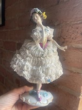 Volkstedt Dresden Lace Dancer Figurine  picture