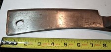 Vtg Foster Bros. Heavy Cleaver 1 pound 7.5 oz. Carbon Steel SHARP  picture