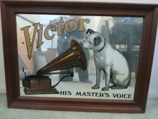 Vintage Victor Talking Machine Company Mirror picture