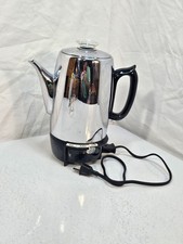 General Electric Immersible Coffee Percolator Vintage 35P31 USA Complete Works picture
