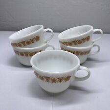 Vintage Pyrex Butterfly Gold BFG C Handle Coffee Tea Cup Mug Milk Glass picture