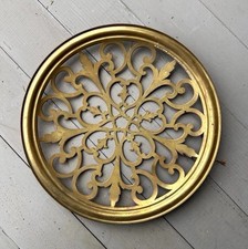 Tiffany Studios Round Brass Frog Vase Insert  picture