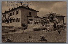 Vintage 1930s Hajdúszoboszló Üdül Hungary Postcard with Stamp RPPC picture