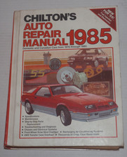 Chilton's Auto Repair Manual 1985 for Domestic & Canadian Cars 1978 to 1985 picture
