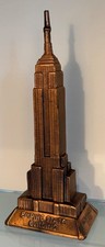 Empire State Building New York City Metal Souvenir Building 9.5