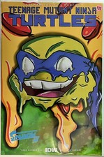 TMNT #1 KICKSTRADOMIS DONATELLO VARIANT LTD 500 NYCC EXCLUSIVE SIGNED BY SMUNCHY picture
