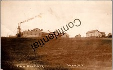 Real Photo View Of Creamery Dairy Farm At Oran Pompey Onondaga Cty NY RPPC V362 picture