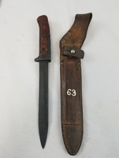 Original Czech VZ58 Bayonet Leather Scabbard picture