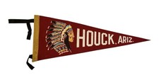 Vintage Houck Arizona Pennant 17