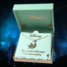 NIB DISNEY Tinker Bell Fine Silver Necklace