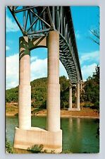 Emlenton PA-Pennsylvania, Shortway Bridge, Allegheny River, Vintage Postcard picture
