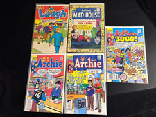 VINTAGE ARCHIE COMICS – LOT OF 5 – SILVER & BRONZE AGE – 1960s/1970s picture