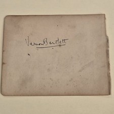 Vernon Bartlett British Politician Journalist Signed Autograph Auto Writer picture
