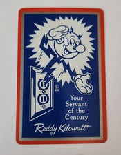 Reddy Kilowatt Playing Card - 1950's picture