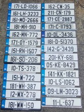 Genuine Ireland License Plate – All 26 Counties – Choose Your County Plate Tag picture