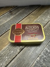 1 collectors Tins ALTOIDS Cinnamon Dark Chocolate Dipped Mints tin  m26 picture