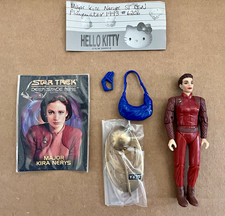Playmates 1993 Star Trek DS9 Major Kira Nerys Action Figure w/ Accessories Loose picture