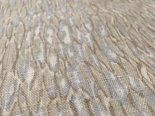Kravet Crackled Rippled Metallic Print Upholstery Fabric- Chromis Pumice 2.80 yd picture