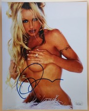 Pamela Anderson Signed 8x10 Authentic  Photo - Autograph with Tamper Proof JSA picture