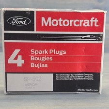New Motorcraft SP-502 ASF42P Platinum Spark Plugs - Set of 4 Ford OEM picture