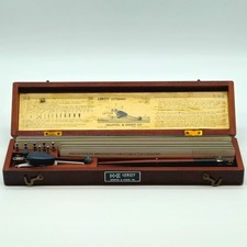 Vintage K&E Keuffel Esser Leroy Lettering Set 6 Templates 7 Pens Scriber Case picture