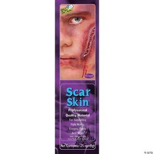 Halloween Costume FX Bloody Cut Burn-SCAR SKIN-Special Effect Prosthetic Make Up picture