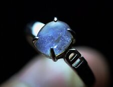 13Ct Rare NATURAL Clear Beautiful Blue Dumortierite Crystal Ring picture
