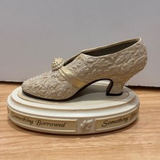Raine Willitts Just The Right Style I Do Trinket Box Victorian Shoe 25401 1999 picture