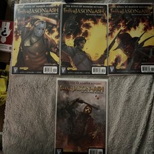 Freddy vs Jason vs Ash: The Nightmare Warriors #1,2-4 with HTF Connecting Covers picture