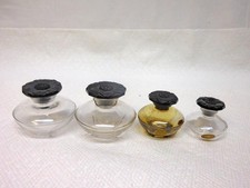 VINTAGE CARON NARCISSE NOIR PERFUME FALCON PERFUME EMPTY BOTTLE COLLECTION 4Pcs picture