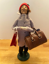 Byers' Choice Ltd. The Carolers “Traveler” Figurine 1999 Hand Painted 13” picture