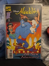 Aladdin #1 Rare 1st Appearance Disney Comic Marvel picture