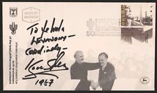 Isaac Stern Signed First Day Cover, Israeli-American violinist picture