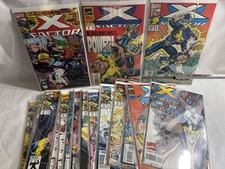 X-FACTOR MARVEL COMICS LOT OF 22 BOARD BAGGED LOOK CLOSE -FREE MAILING -A2 picture