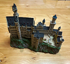 Enchanted Castles of Europe Neuschwanstein Castle Resin Painted Sculpture 1998 picture
