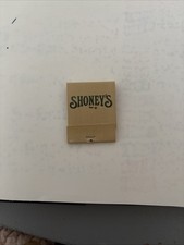 Shoney’s Inn Vintage Matchbook - Unstruck Unused Excellent Condition picture