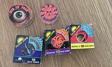 Vintage 1990s Glo Caps Original Boxes Red Glow Variants Glo Slammer picture