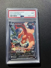 Pokemon Charizard V Full Art 154/172 Brilliant Stars 2022 PSA 9 English picture
