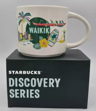 ☕️ Starbucks Hawaii 2024 Discovery Series : WAIKIKI 14oz MUG NEW IN BOX picture