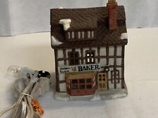 Department 56 THE GOLDEN SWAN BAKER Shops of Dickens Village Retired picture