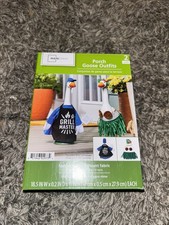 Mainstays Fade/Water Resistant Porch Goose Outfits 2-Pack Grill Master & Hula picture