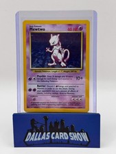 1999 Pokemon - Mewtwo (Holo) - 10/102 Base Set Unlimited LP picture