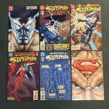 Superman Comics 1997 #48,126,129,549,551,735 DC Comics Lot Of 6 Comic Books picture