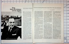 Mayor Richard J. Daley Chicago Political Article Ephemera picture