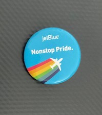 JetBlue Airways Logo Pinback Buttons 