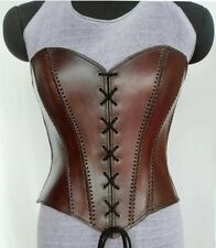 Medieval Leather Corset, LARP Handmade leather corset, handmade Armor leather picture