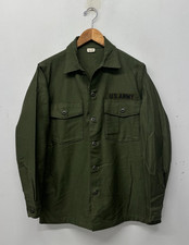 NOS OG-107 Fatigue Shirt, Size 15 1/2 x 33, Dated 1969, US Army, W-56 picture