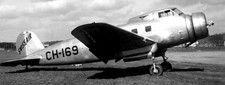 GA-43 Swissair General Aviation Airplane Wood Model Replica Big picture
