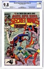 Marvel Super Heroes Secret Wars #3D CGC 9.8 1984 4668897012 picture